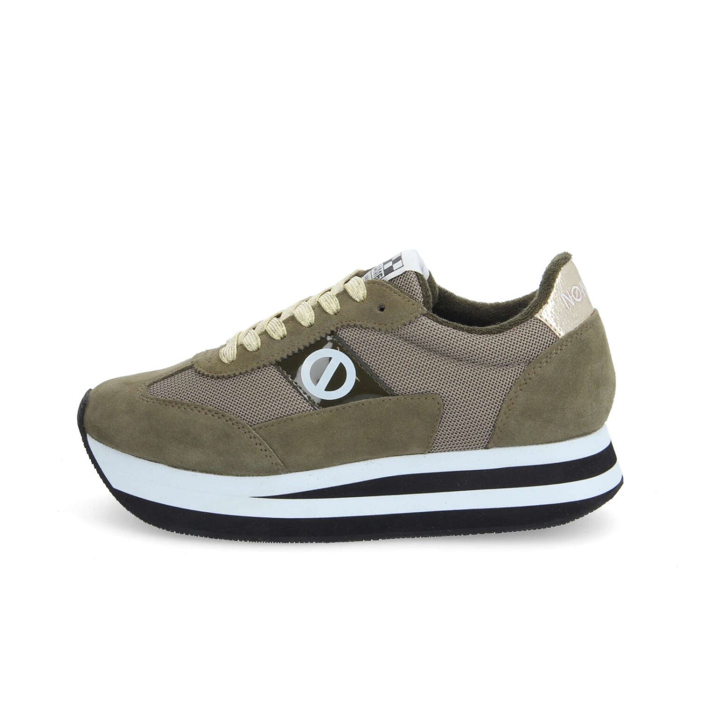 FLEX M JOGGER W - SUEDE/KNIT/MARS - KAKI/OR